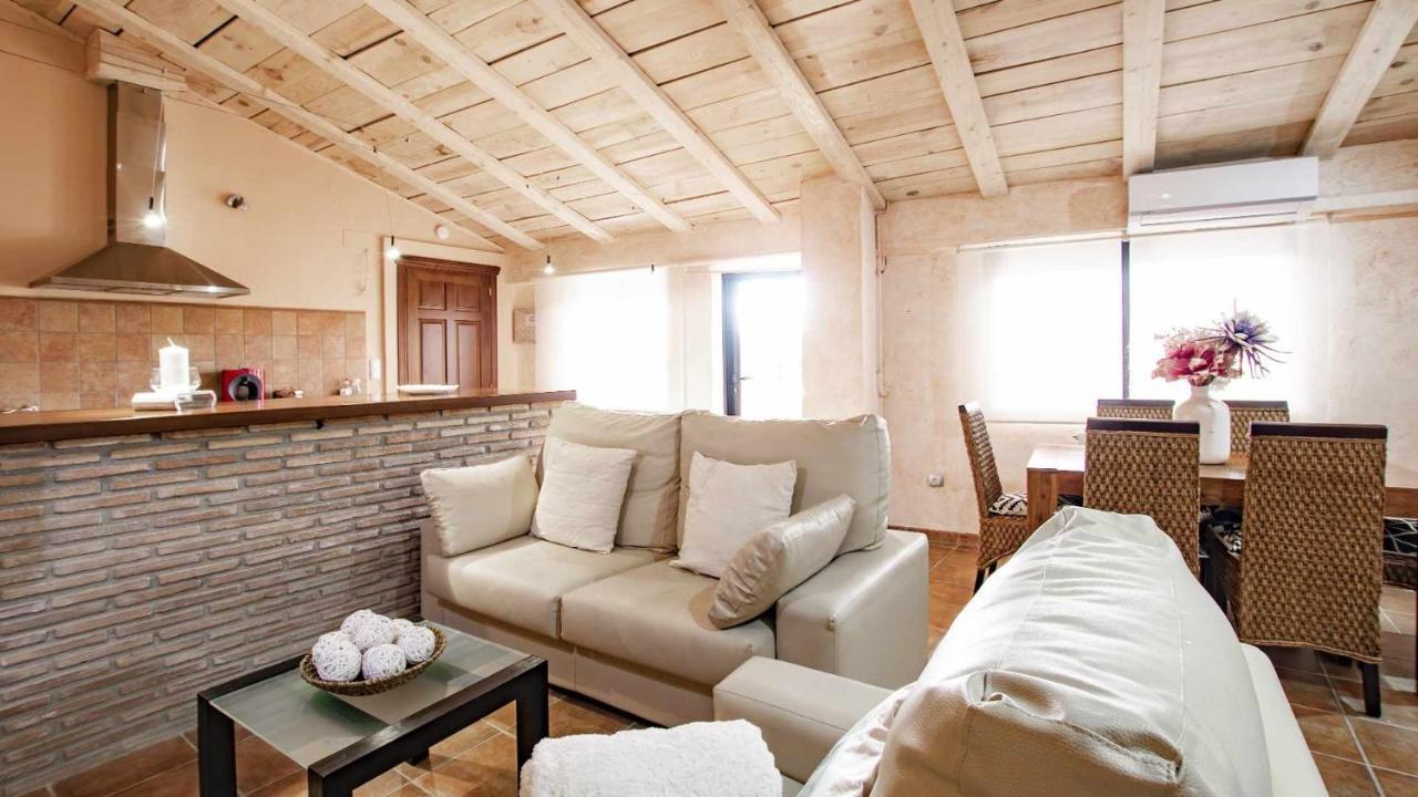 Atico Con Vistas En Albentosa La Torre Apartment Bagian luar foto
