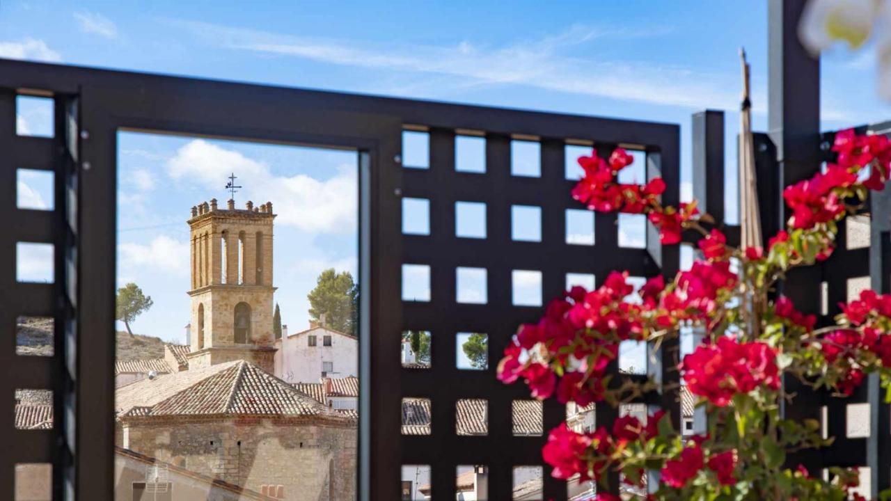 Atico Con Vistas En Albentosa La Torre Apartment Bagian luar foto